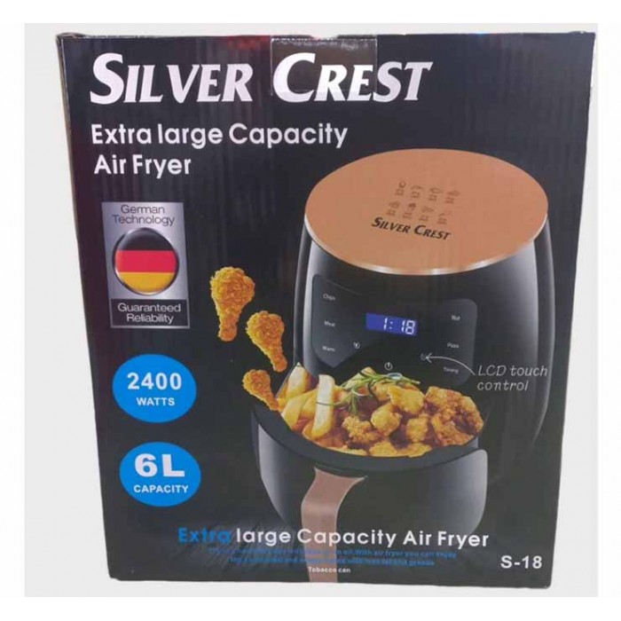 Аэрофритюрница без масла Silver Crest S18 6л 1300 Вт