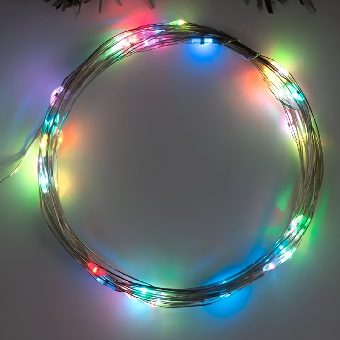 Гірлянда світлодіодна кінський хвіст GarlandoPro 600LED Роса 20 ліній 8 режимів 3м кінський хвіст гірлянда
