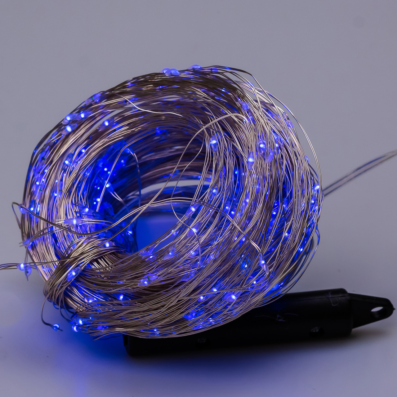Гирлянда светодиодная лошадиный хвост GarlandoPro 600LED Роса 20 линий 8 режимов 3м лошадиный хвост гирлянда Синий