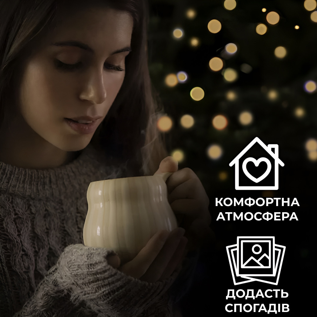 Гирлянда нить 10м на 200 LED лампочек светодиодная черный провод 8 режимов работы Желтый