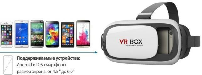 VR-очки VR BOX 2.0 для просмотра 3D-видео и мобильных VR-приложений