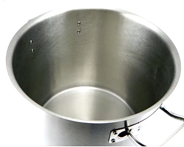 Велика каструля Benson BN-628 9 л з металевою кришкою для приготування великих порцій страв