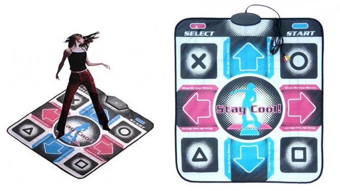Музыкальный танцевальный коврик DANCE MAT for PC+TV