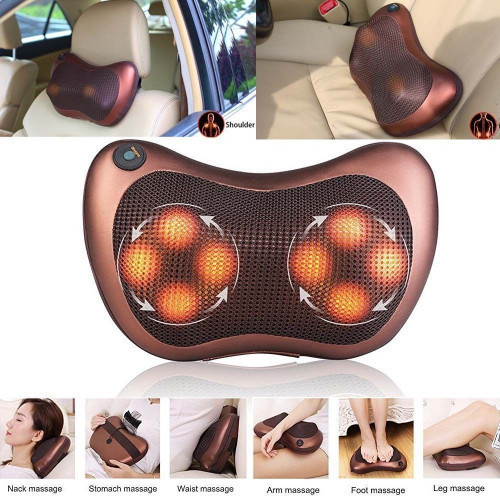 Массажная подушка для шейного отдела Massage pillow GHM 8028