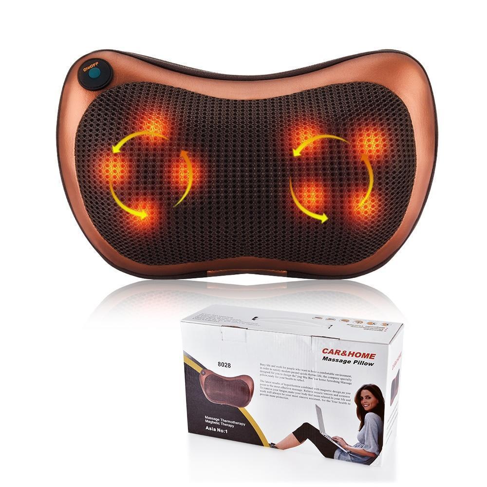 Массажная подушка для шейного отдела Massage pillow GHM 8028