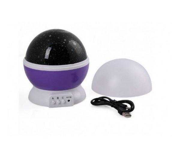 Ночник проектор зоряне небо NEW Projection Lamp Star Master, що обертається
