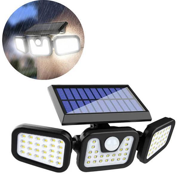 Світлодіодний вуличний ліхтар Split Solar Wall Lamp NF-866/1725 (FL-1725A) на сонячній батареї з датчиком руху