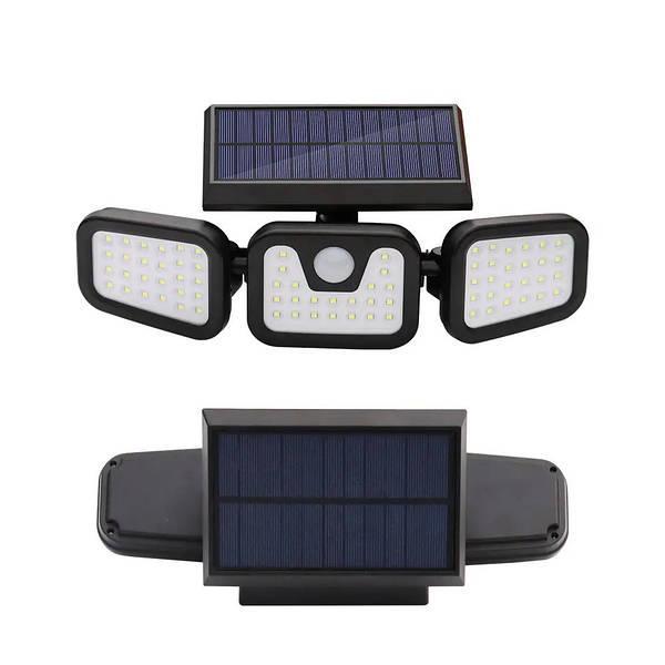 Світлодіодний вуличний ліхтар Split Solar Wall Lamp NF-866/1725 (FL-1725A) на сонячній батареї з датчиком руху