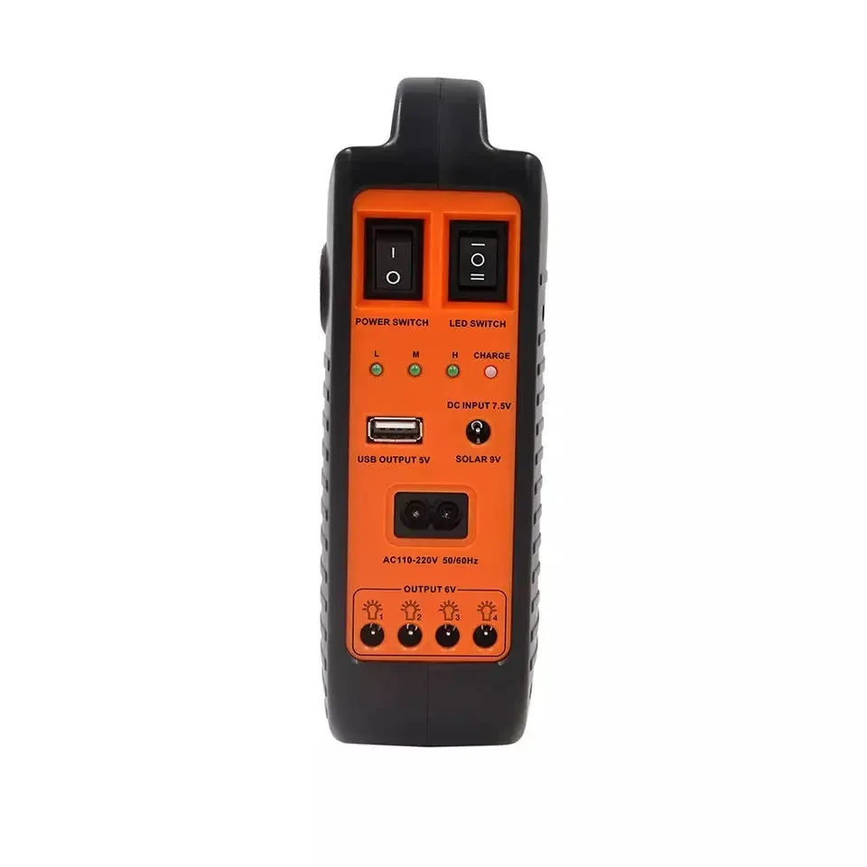 Автономний кемпінговий ліхтар EASY POWER EP-391B на сонячній батареї з Bluetooth, USB та 3 лампочками