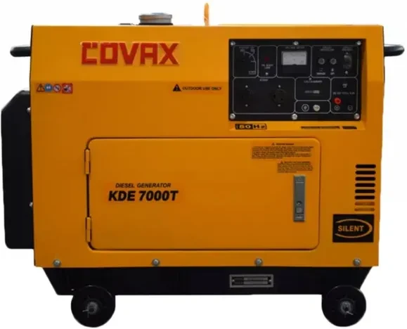 Генератор COVAX kde7000t (5kw disek silent) (automat start)