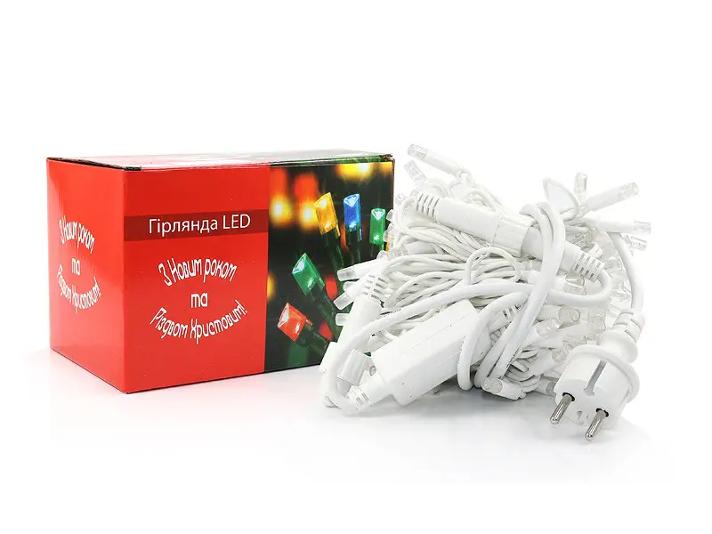 Гирлянда-нить (String-Lights) 3.3Line100-W наружная, пер.: белый, 10м (Белый)