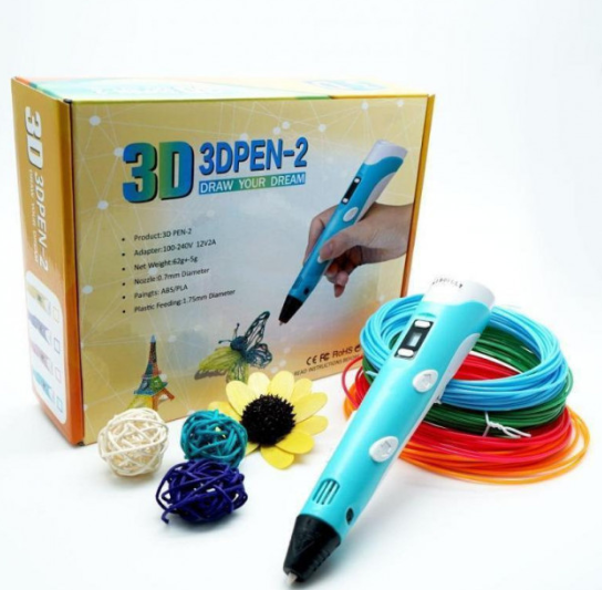 3D-РУЧКА ДЛЯ ДІТЕЙ 3D PEN 2