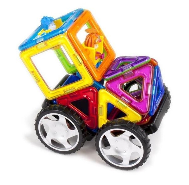 Магнитный конструктор 124 детали Magnit/Magical/LIMO TOY