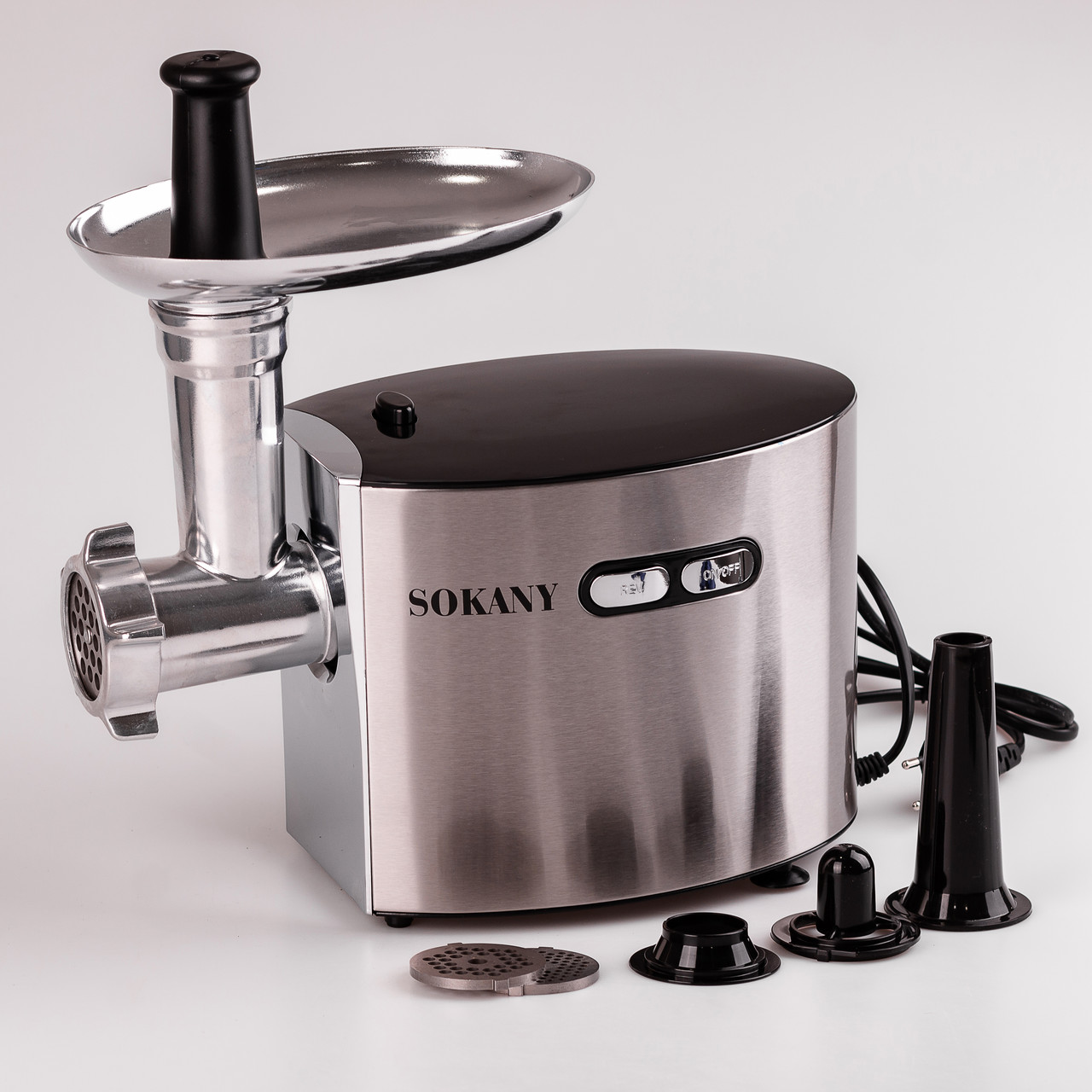 Мясорубка профессиональная электрическая 2500 Вт Sokany SK-091